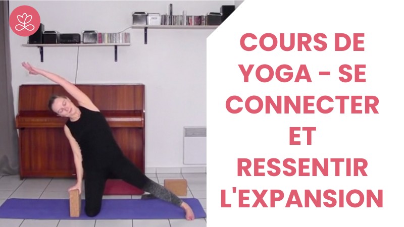 Jour 1. Cours de yoga - Se connecter et ressentir l'expansion avec Aurélie Langlais (52 min)